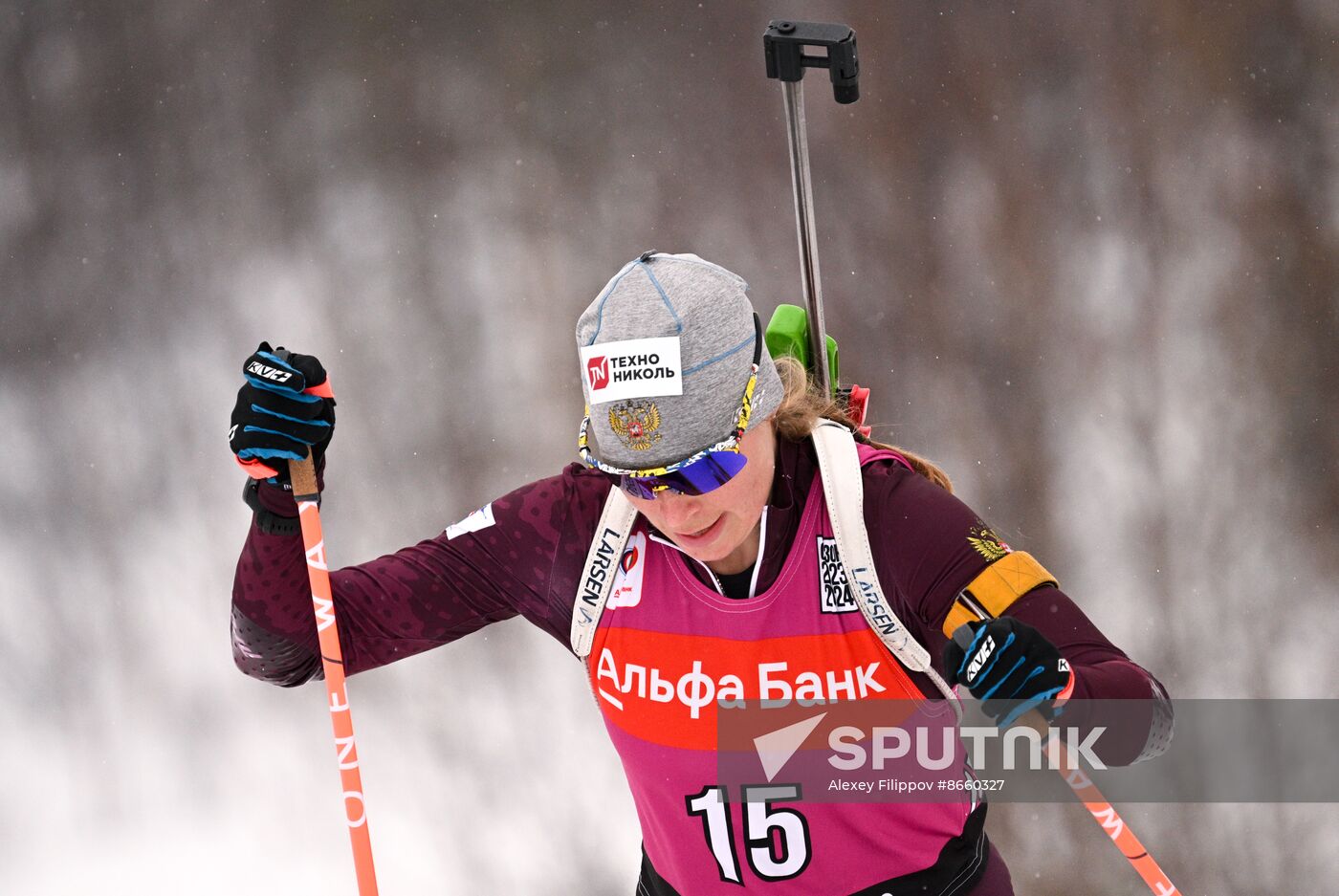 Russia Biathlon Commonwealth Cup Women Sprint