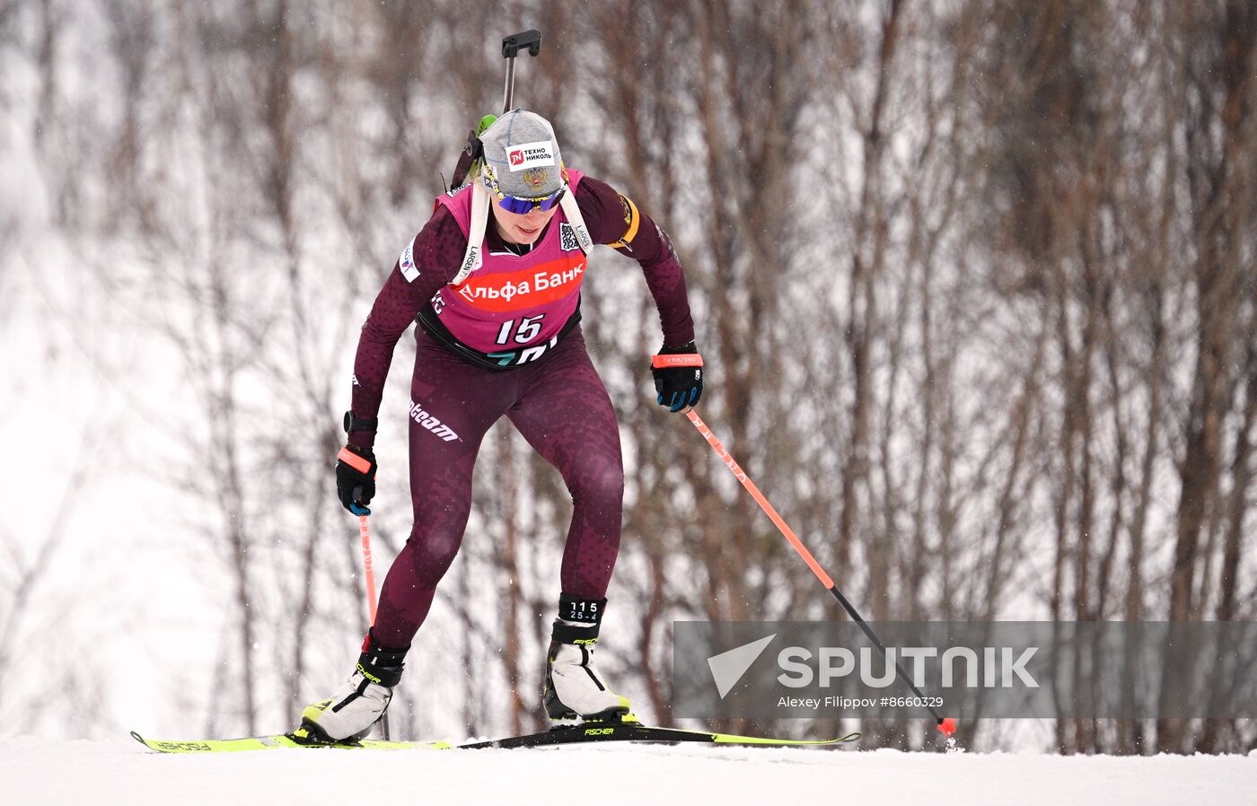 Russia Biathlon Commonwealth Cup Women Sprint