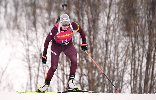 Russia Biathlon Commonwealth Cup Women Sprint