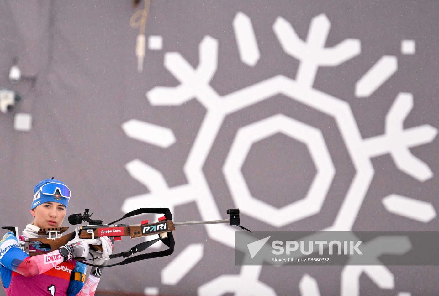 Russia Biathlon Commonwealth Cup Women Sprint