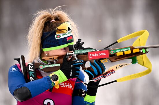 Russia Biathlon Commonwealth Cup Women Sprint