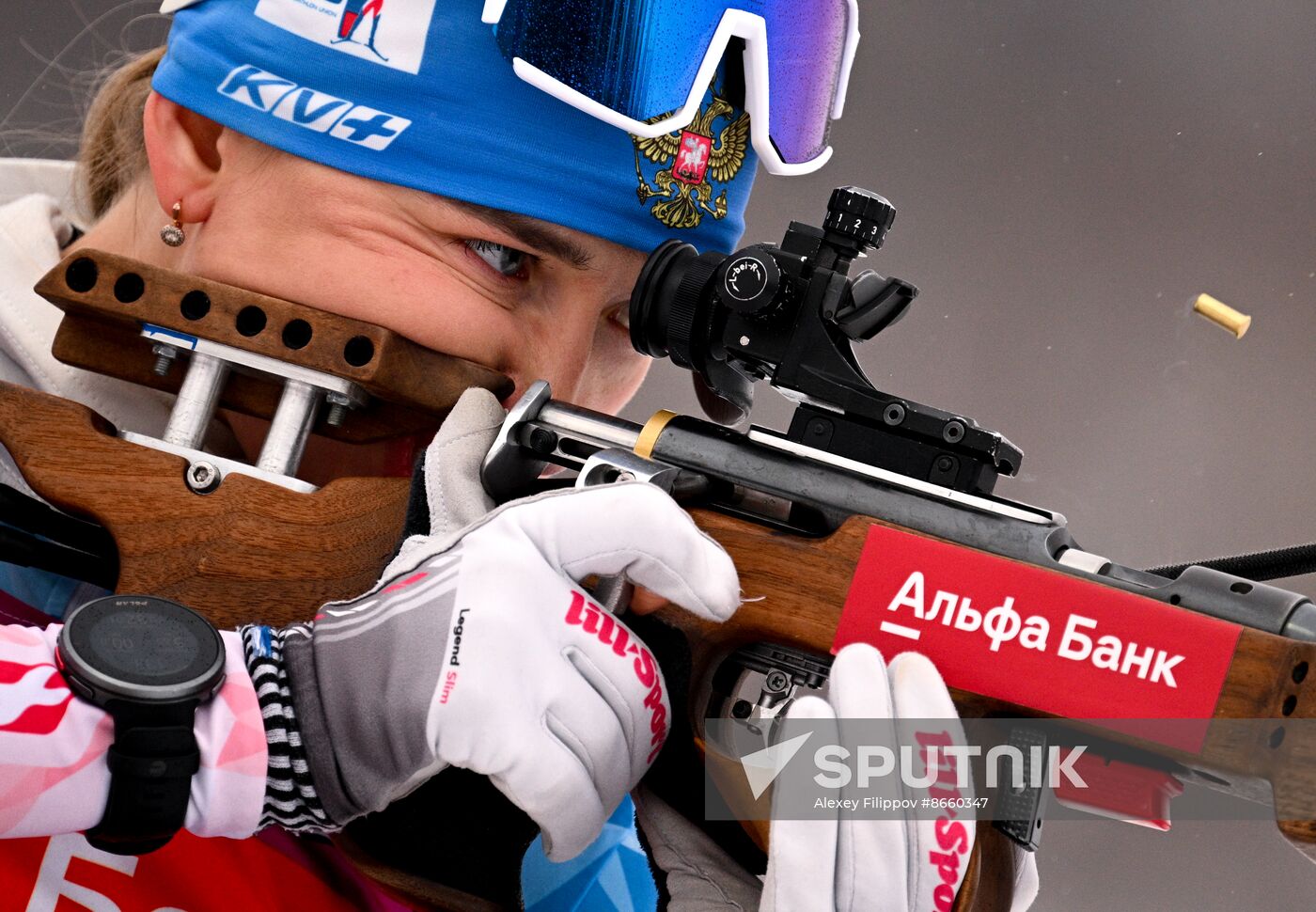 Russia Biathlon Commonwealth Cup Women Sprint