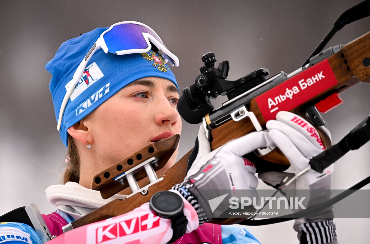 Russia Biathlon Commonwealth Cup Women Sprint