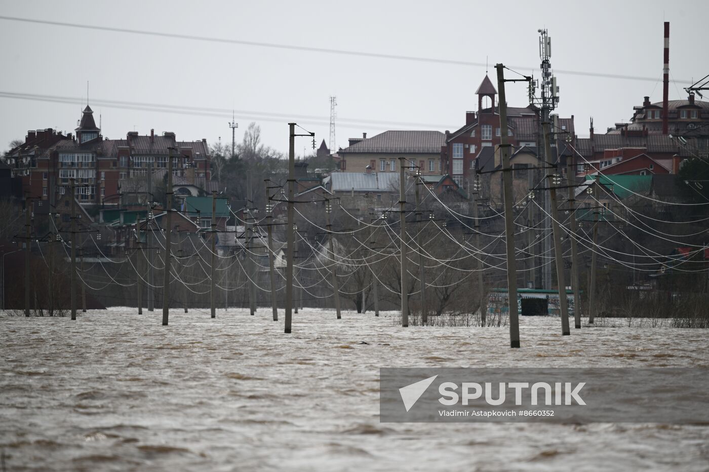 Russia Orenburg Floods