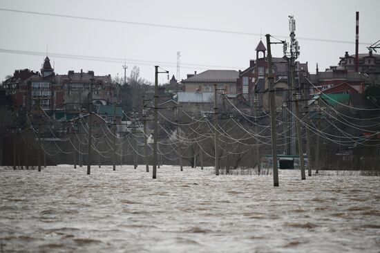 Russia Orenburg Floods