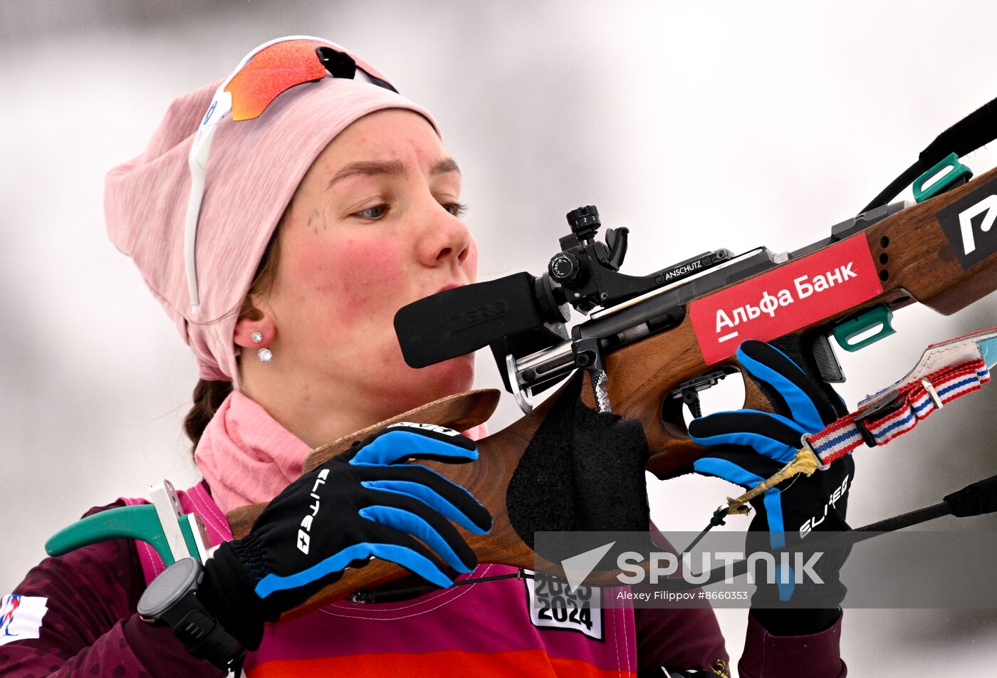 Russia Biathlon Commonwealth Cup Women Sprint