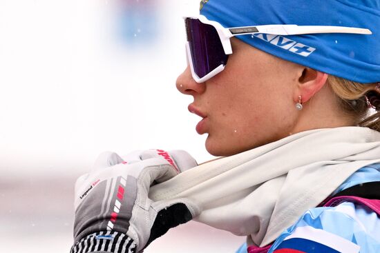 Russia Biathlon Commonwealth Cup Women Sprint