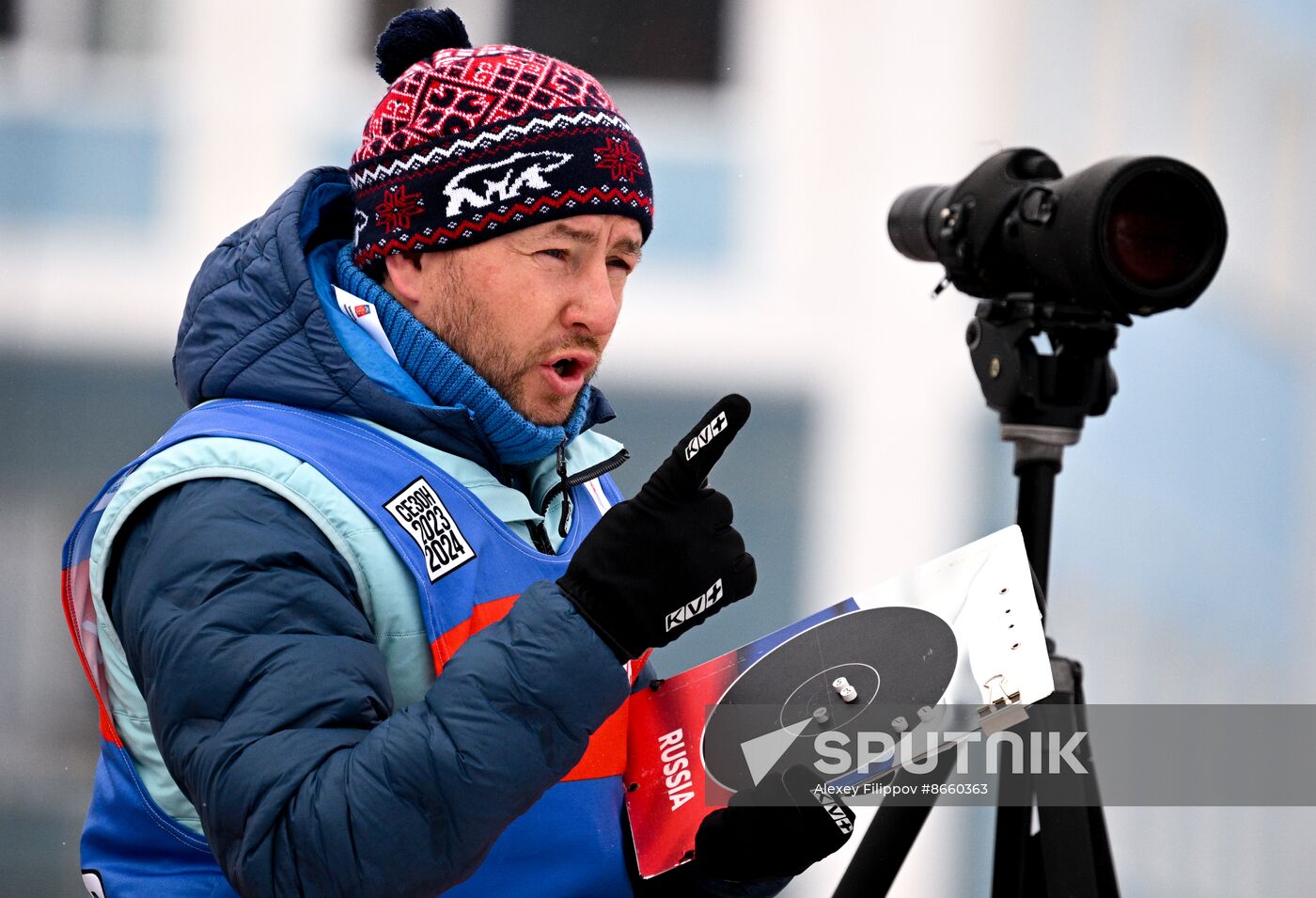 Russia Biathlon Commonwealth Cup Women Sprint