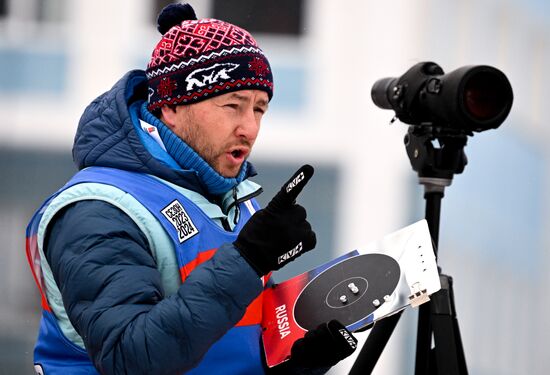 Russia Biathlon Commonwealth Cup Women Sprint