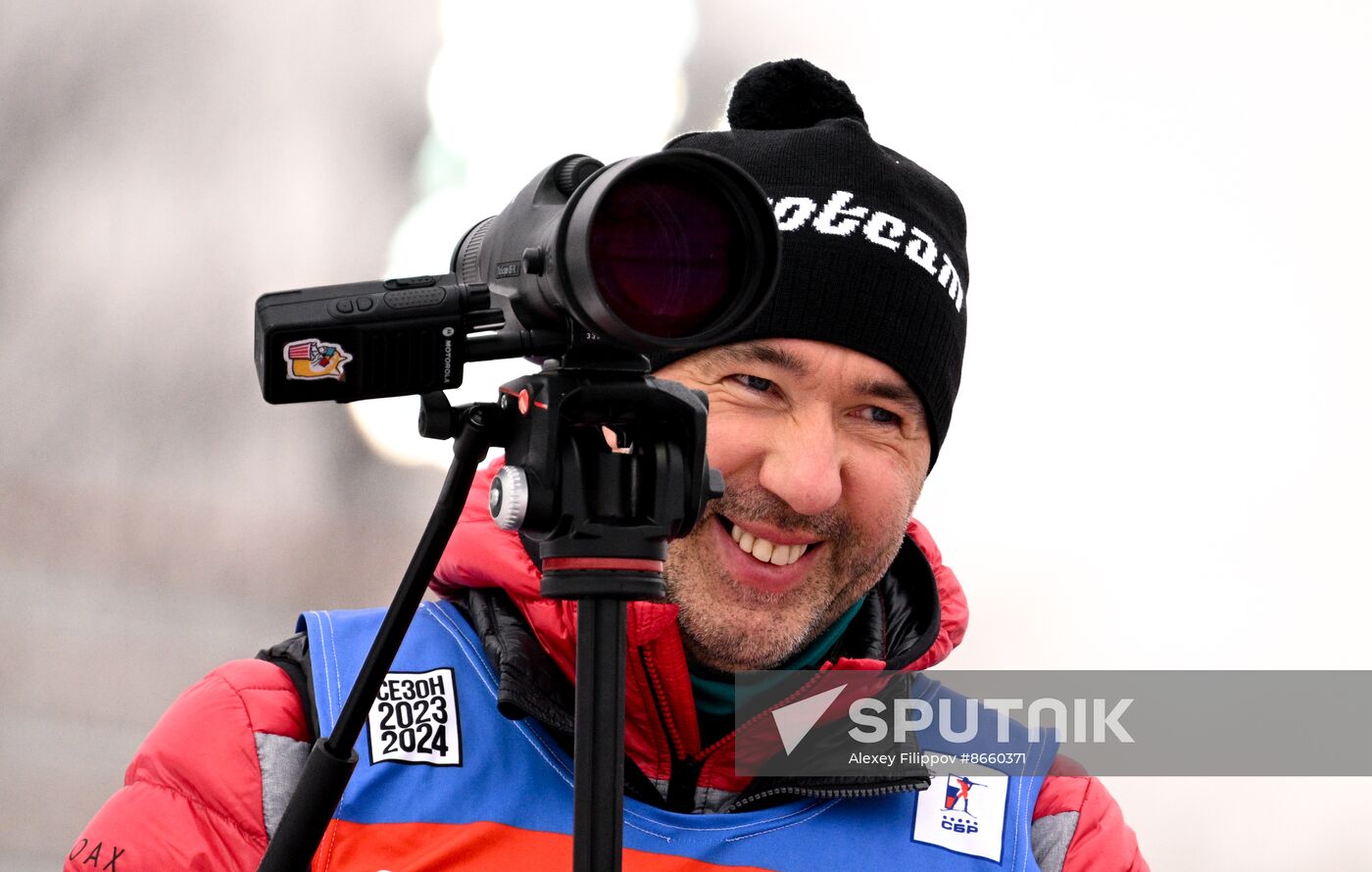 Russia Biathlon Commonwealth Cup Women Sprint