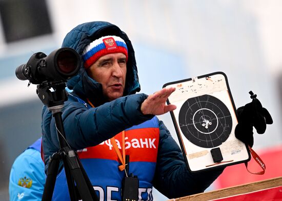 Russia Biathlon Commonwealth Cup Women Sprint