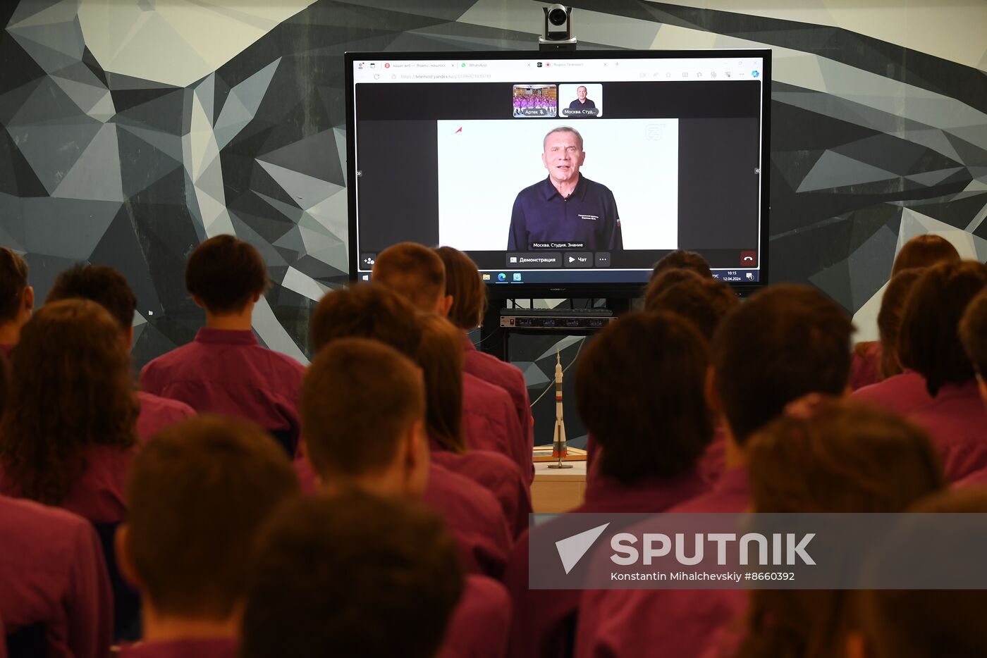 Russia Crimea Cosmonautics Day