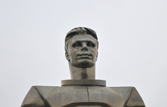 Russia Cosmonautics Day Gagarin Monument