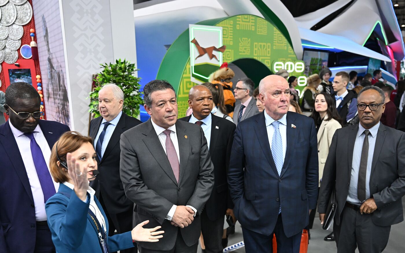 RUSSIA EXPO. Tour for BRICS ambassadors