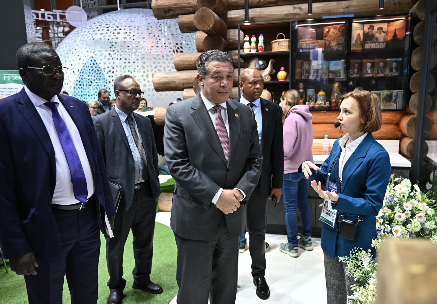 RUSSIA EXPO. Tour for BRICS ambassadors