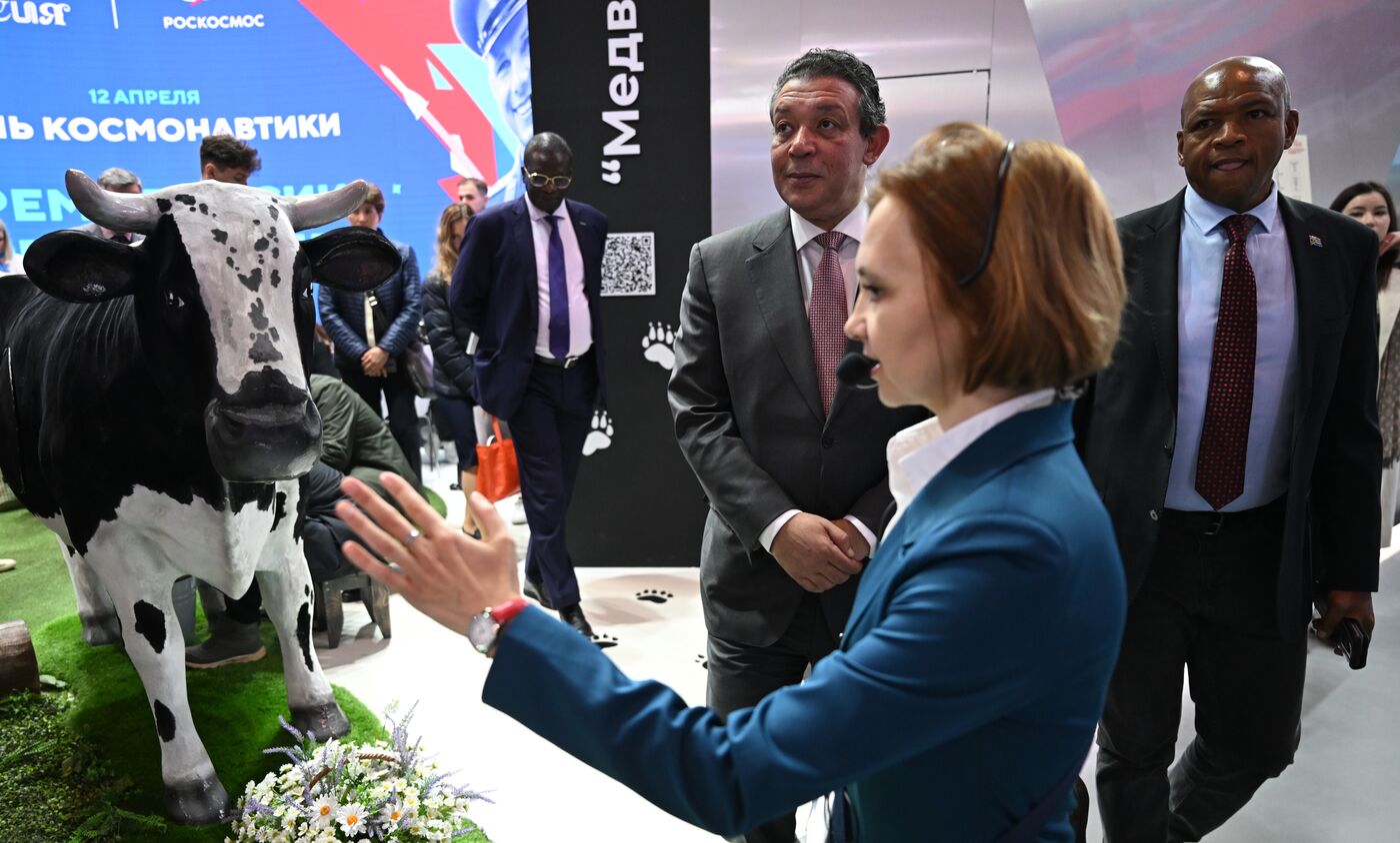 RUSSIA EXPO. Tour for BRICS ambassadors