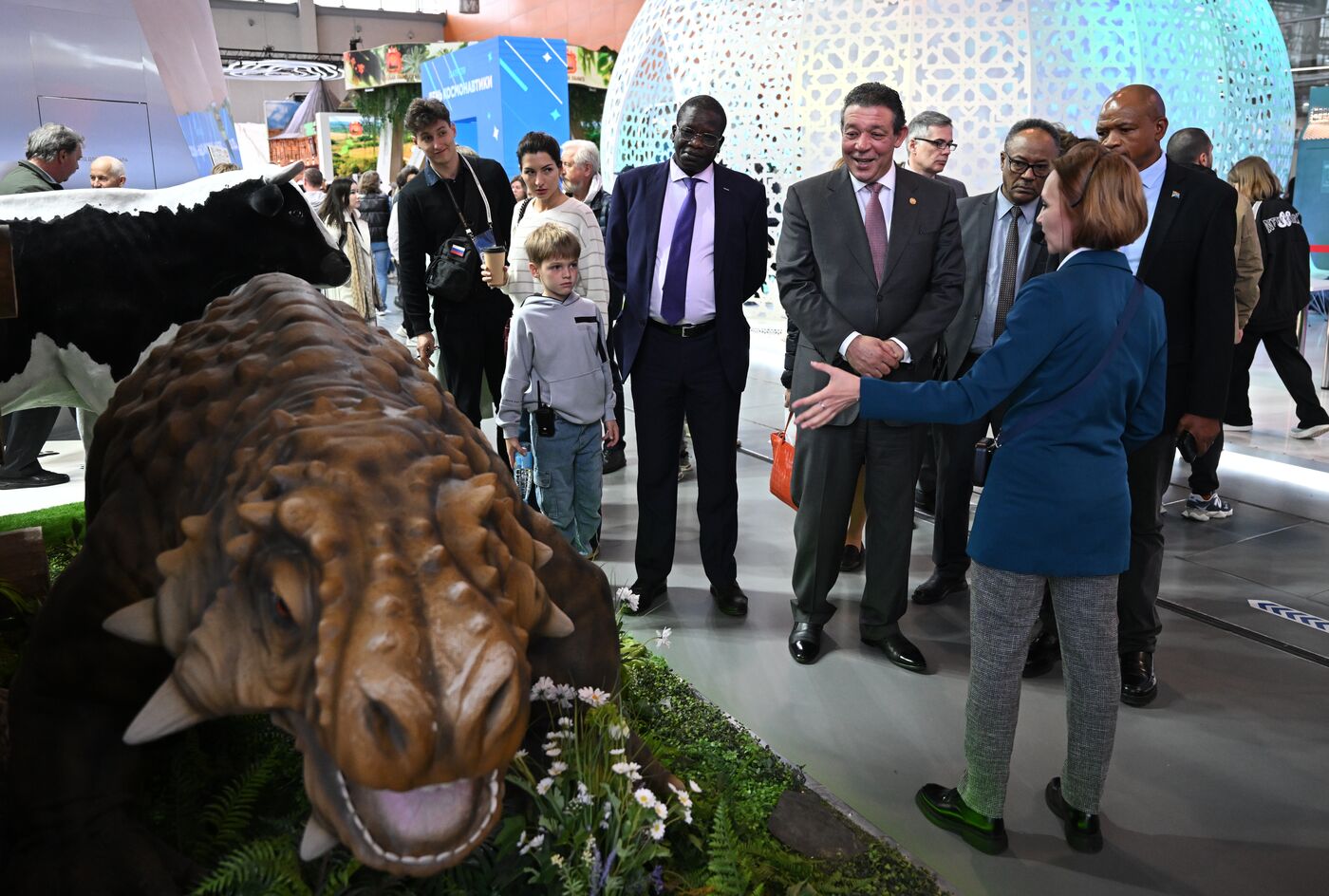 RUSSIA EXPO. Tour for BRICS ambassadors