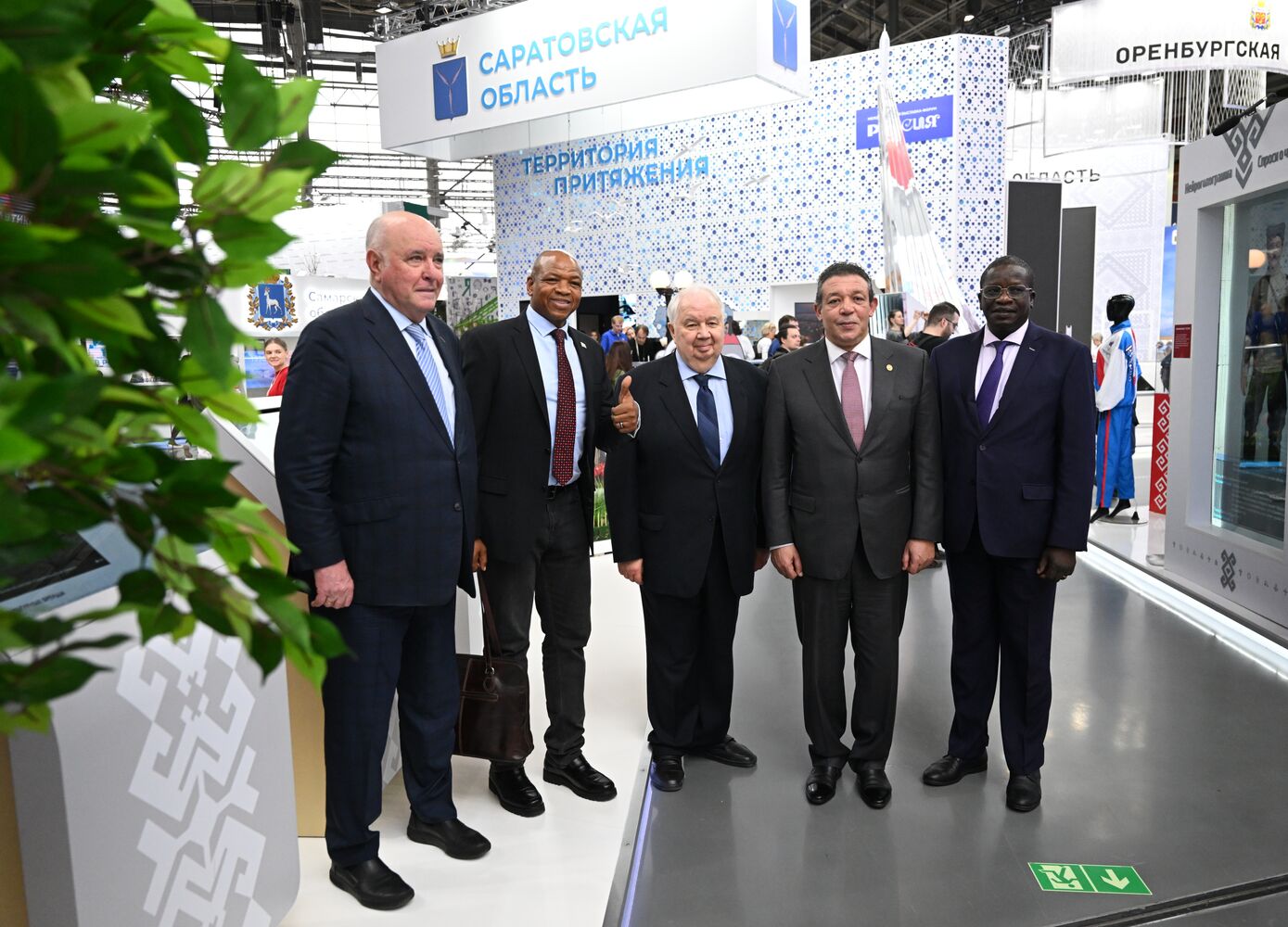 RUSSIA EXPO. Tour for BRICS ambassadors