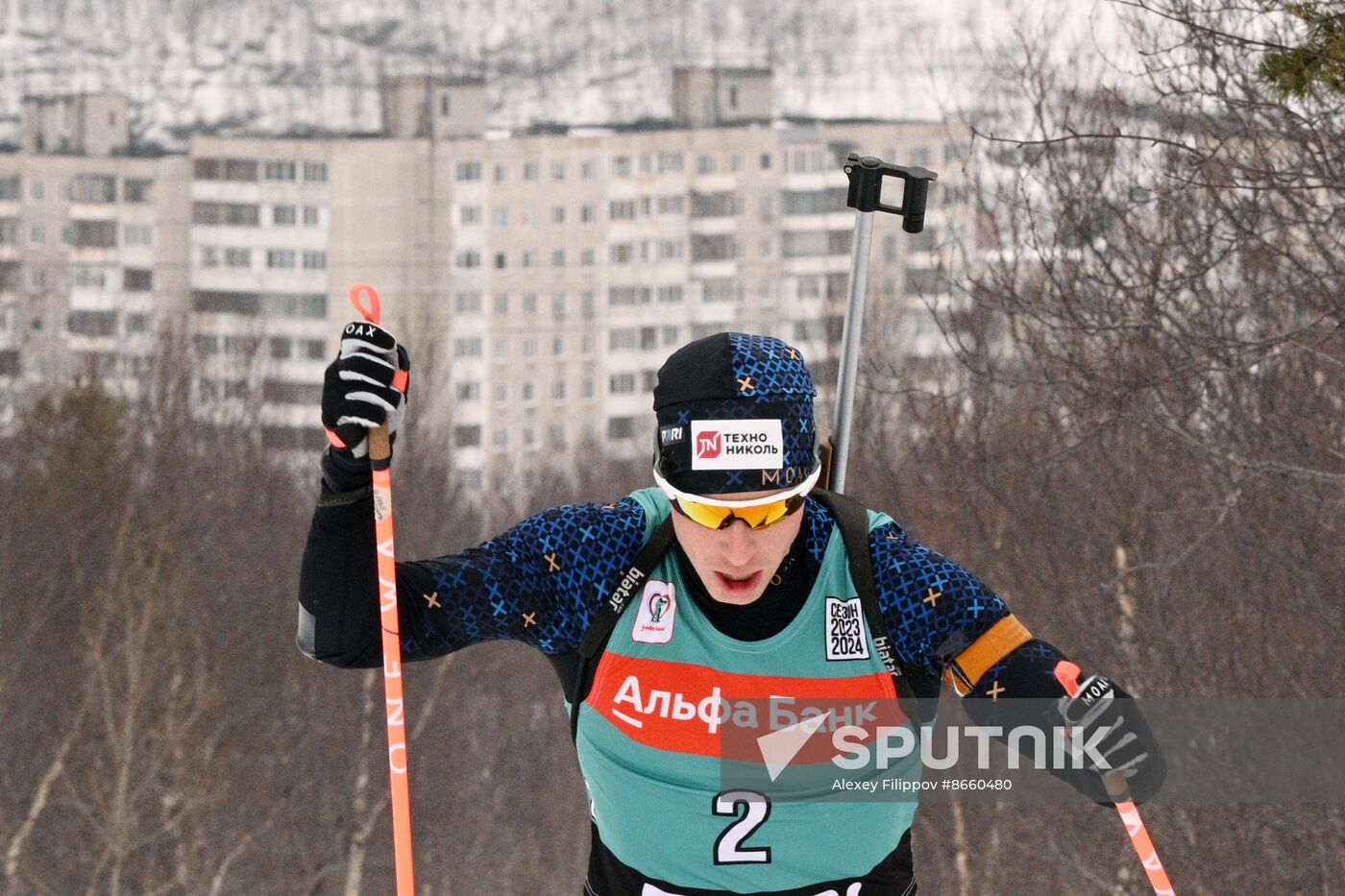 Russia Biathlon Commonwealth Cup Men Sprint