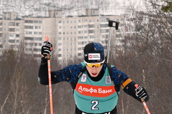 Russia Biathlon Commonwealth Cup Men Sprint