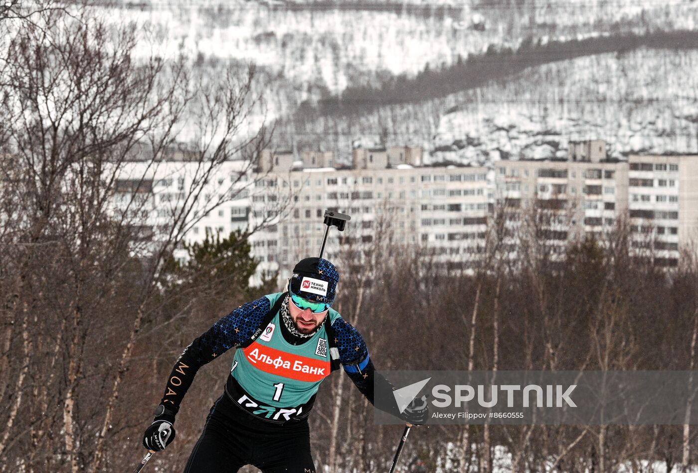 Russia Biathlon Commonwealth Cup Men Sprint