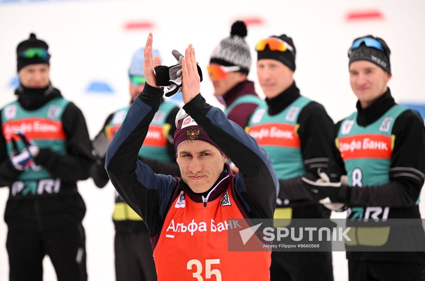 Russia Biathlon Commonwealth Cup Men Sprint