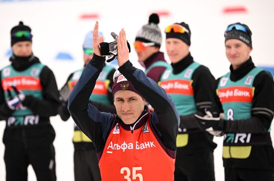 Russia Biathlon Commonwealth Cup Men Sprint