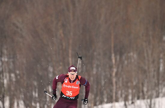 Russia Biathlon Commonwealth Cup Men Sprint