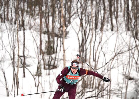 Russia Biathlon Commonwealth Cup Men Sprint