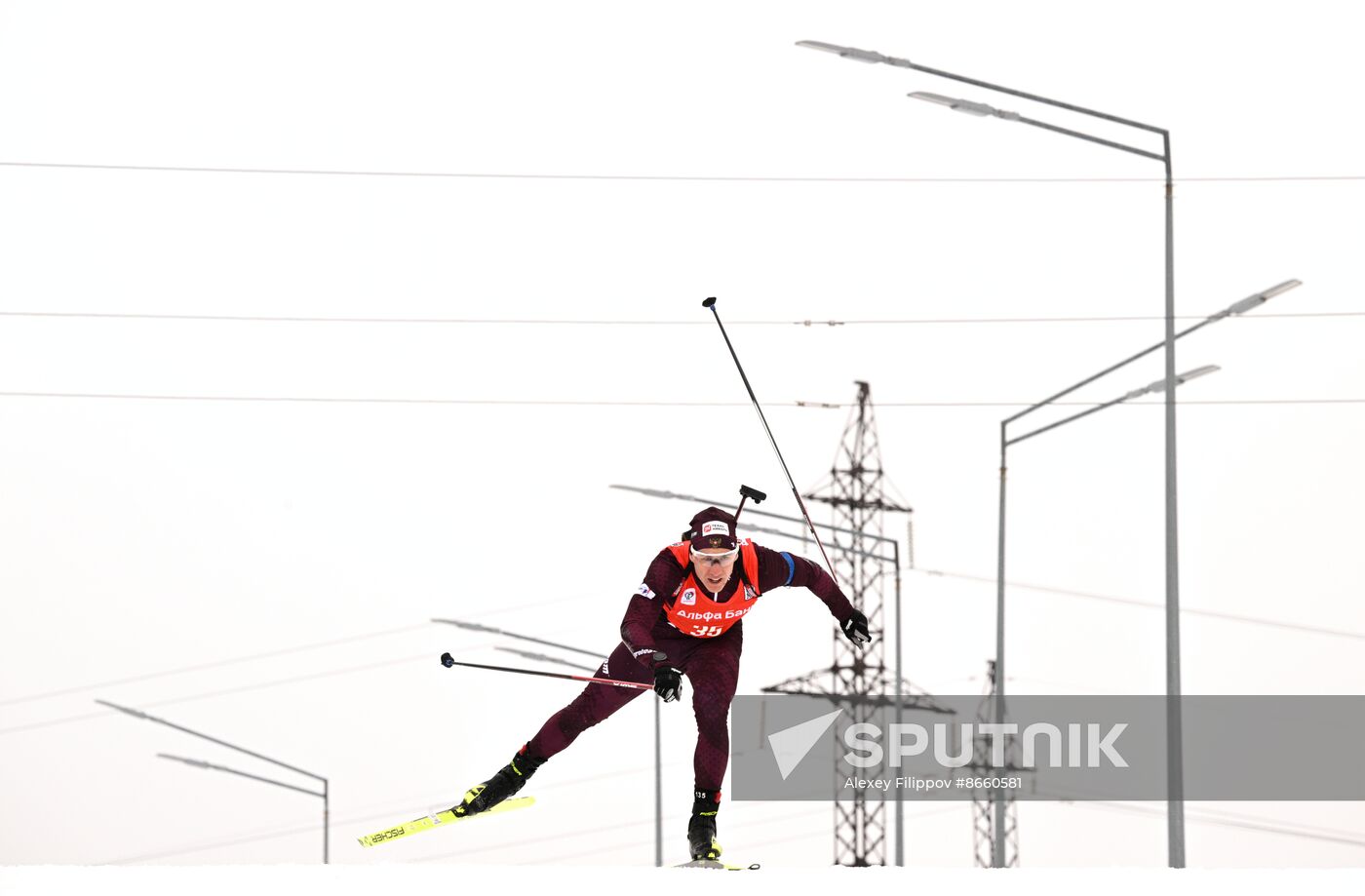 Russia Biathlon Commonwealth Cup Men Sprint