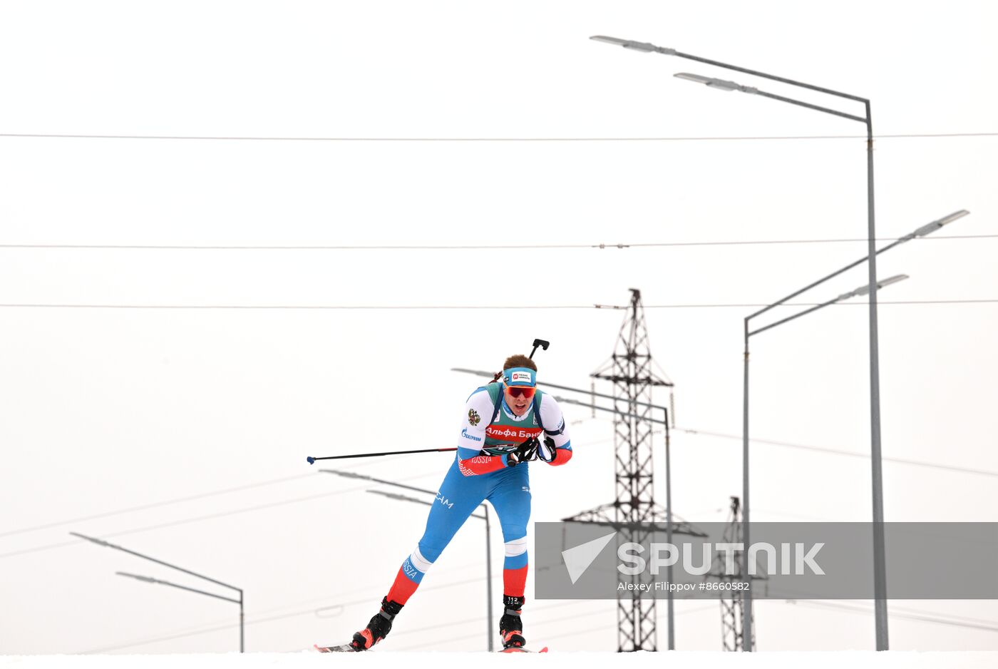 Russia Biathlon Commonwealth Cup Men Sprint