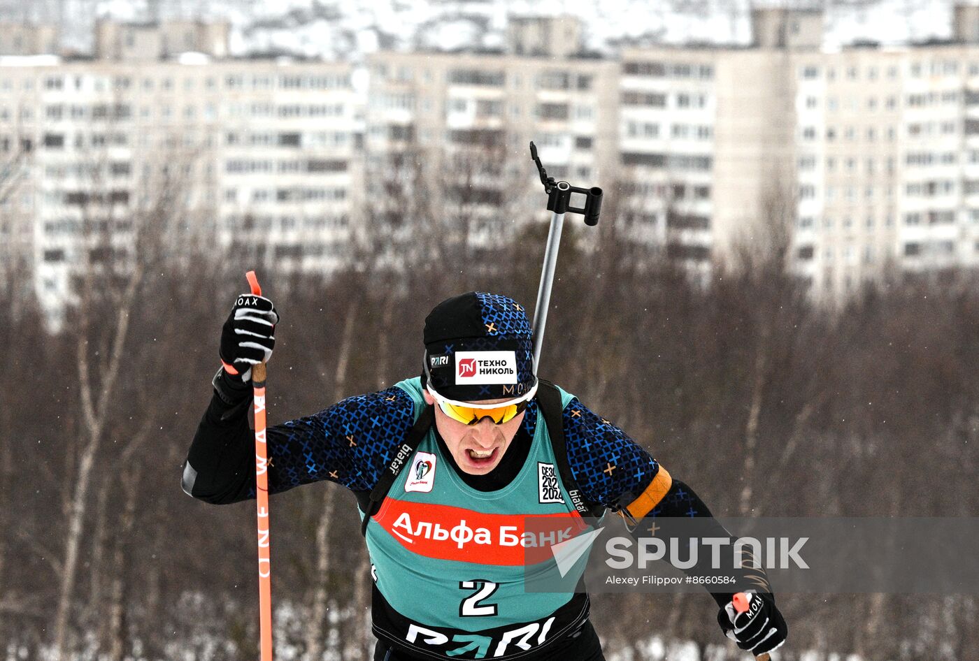 Russia Biathlon Commonwealth Cup Men Sprint