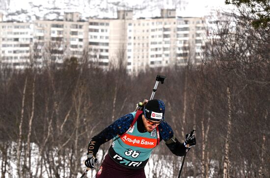 Russia Biathlon Commonwealth Cup Men Sprint