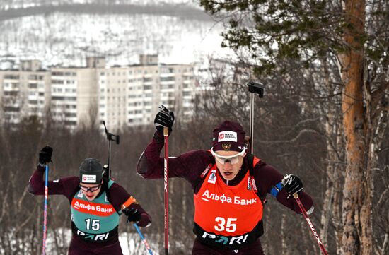 Russia Biathlon Commonwealth Cup Men Sprint