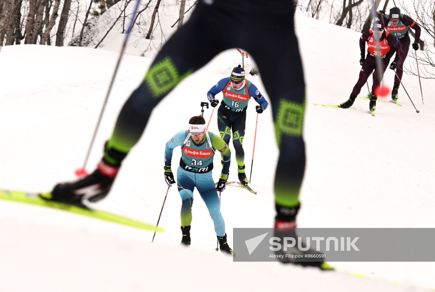 Russia Biathlon Commonwealth Cup Men Sprint