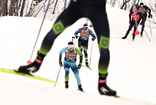 Russia Biathlon Commonwealth Cup Men Sprint