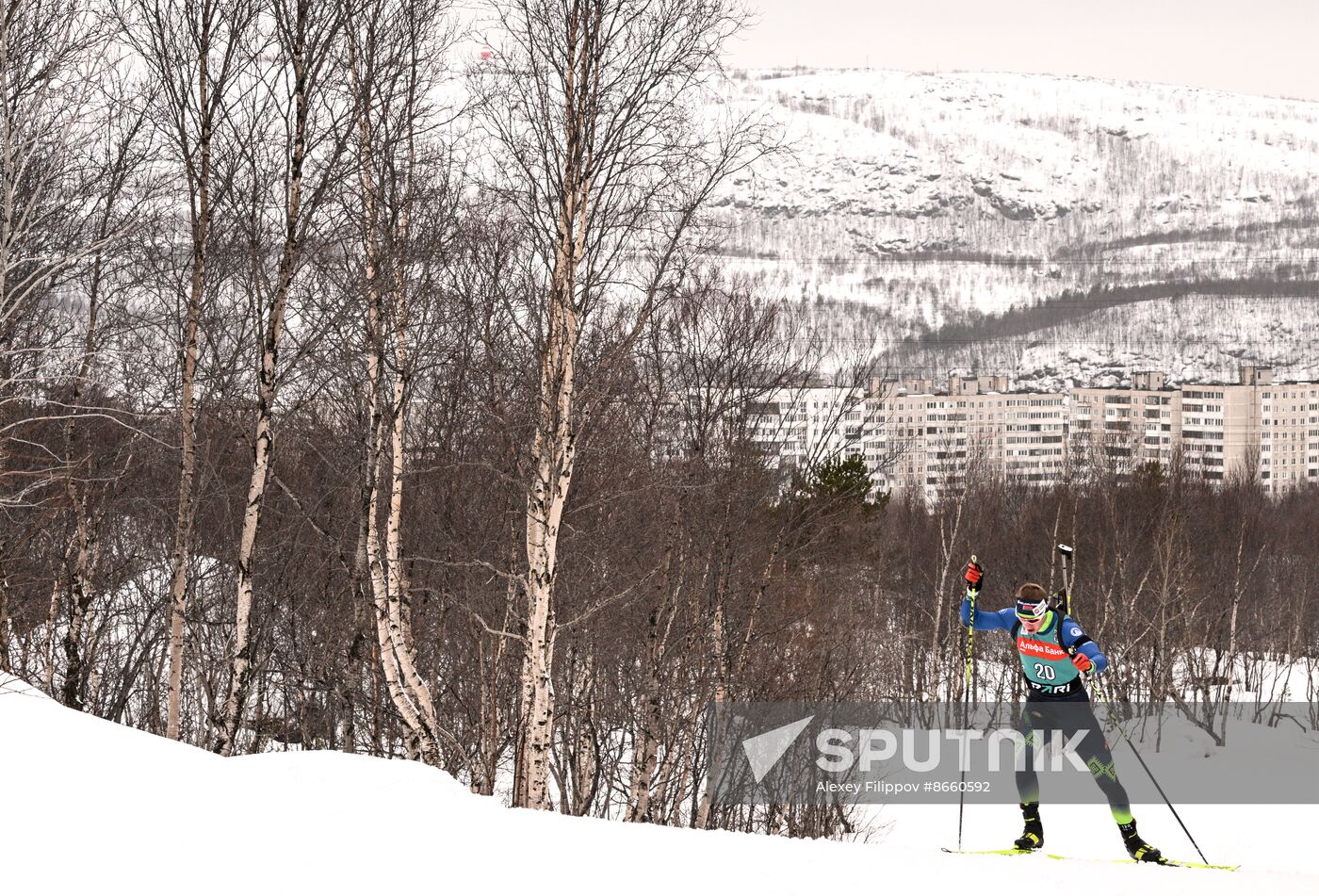 Russia Biathlon Commonwealth Cup Men Sprint