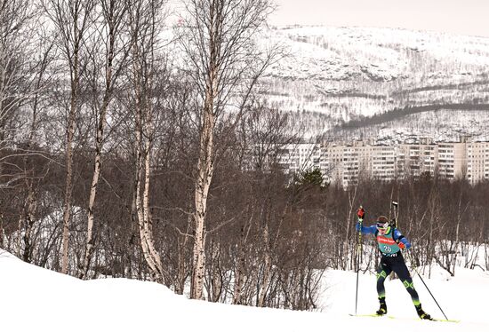 Russia Biathlon Commonwealth Cup Men Sprint