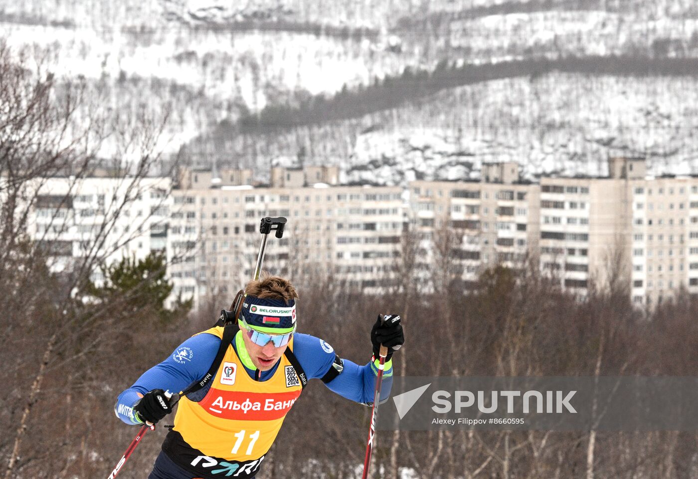 Russia Biathlon Commonwealth Cup Men Sprint