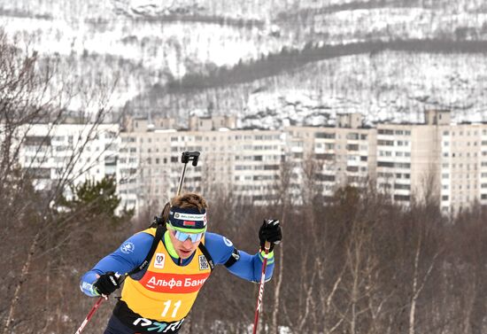 Russia Biathlon Commonwealth Cup Men Sprint