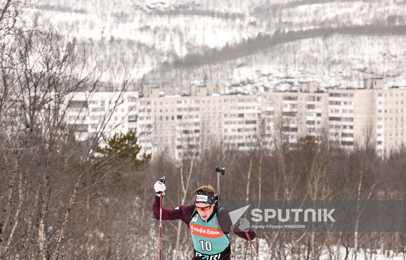 Russia Biathlon Commonwealth Cup Men Sprint