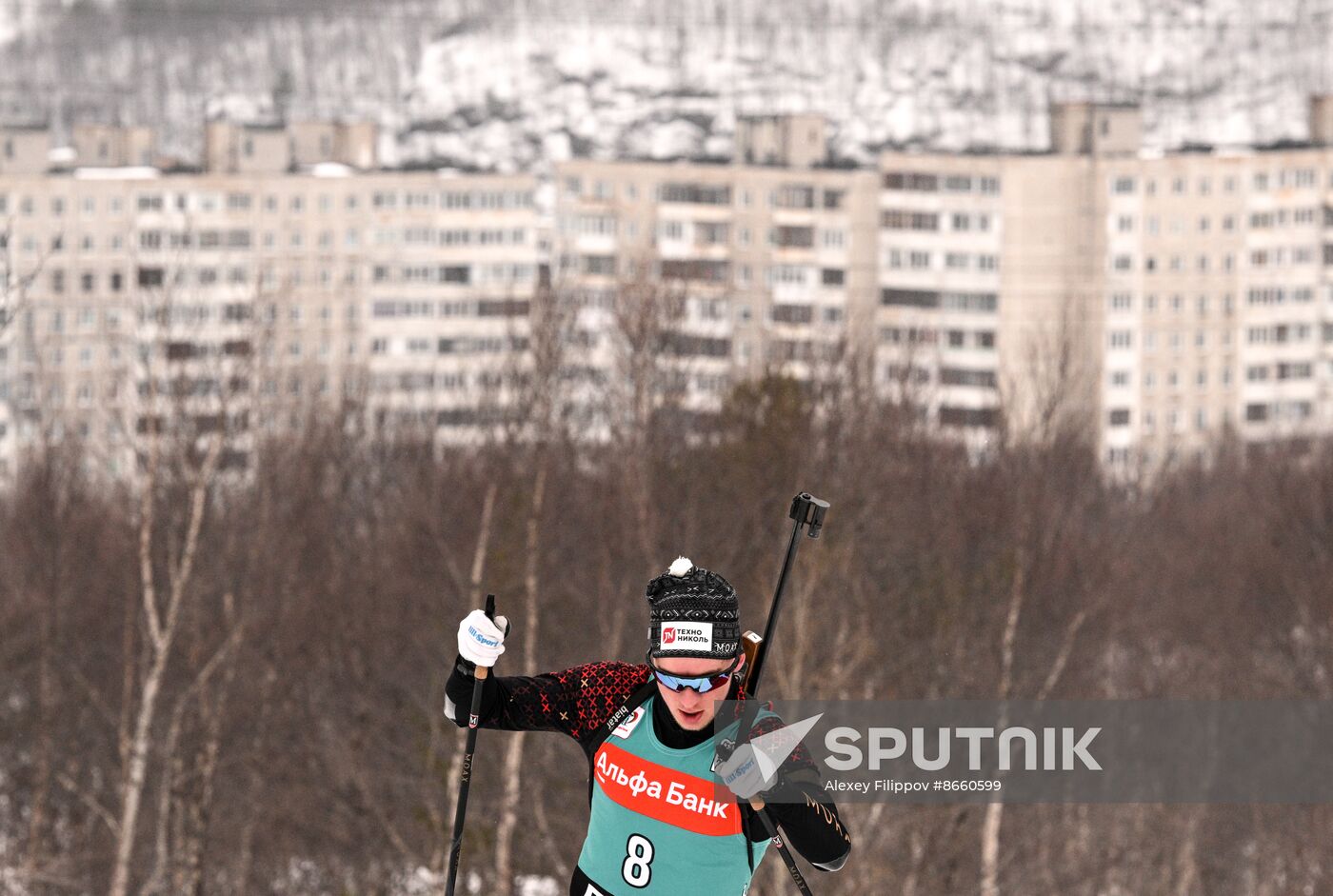 Russia Biathlon Commonwealth Cup Men Sprint