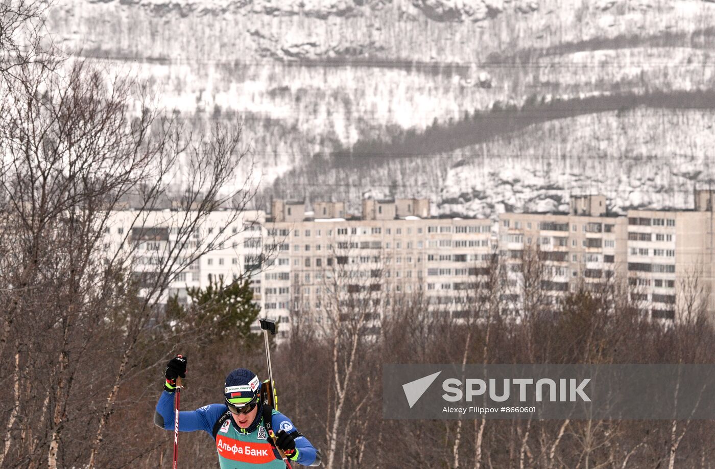 Russia Biathlon Commonwealth Cup Men Sprint