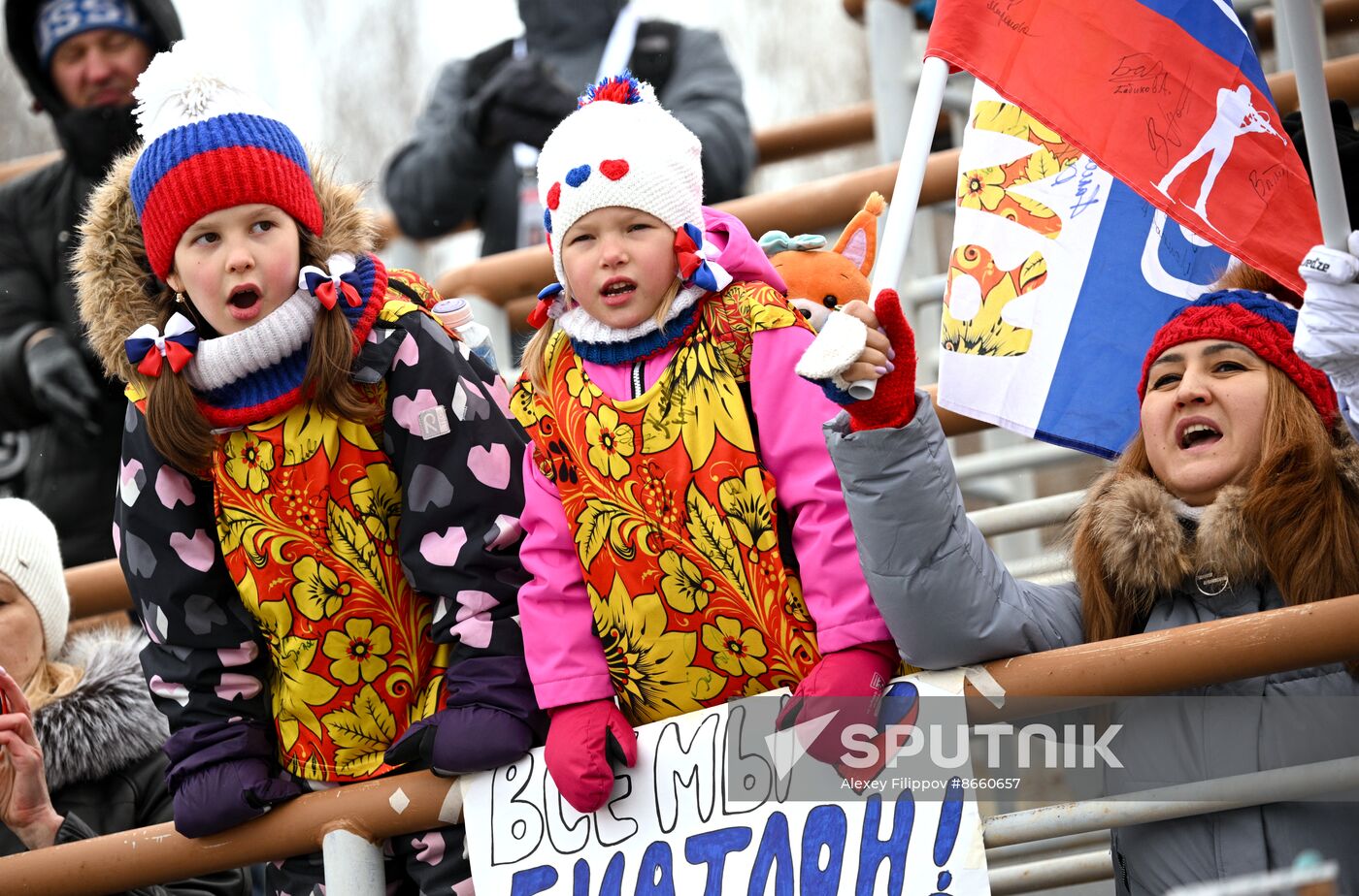 Russia Biathlon Commonwealth Cup Men Sprint