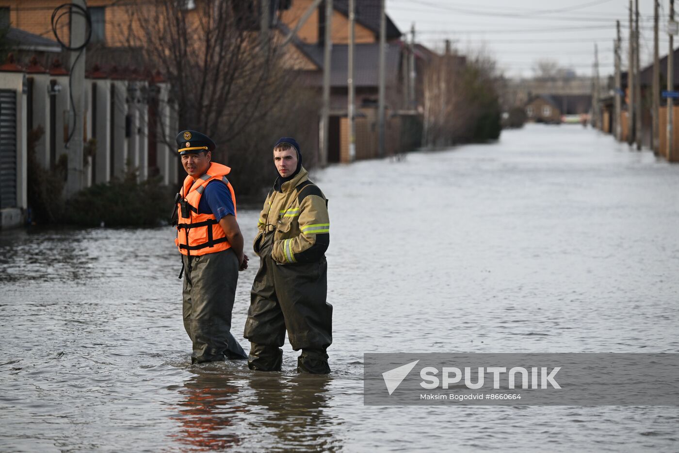 Russia Orenburg Floods