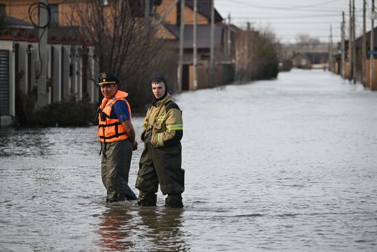 Russia Orenburg Floods