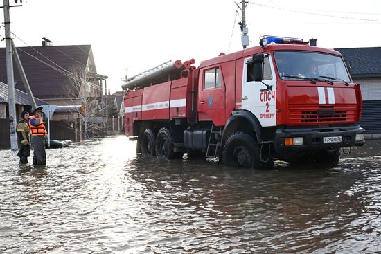 Russia Orenburg Floods