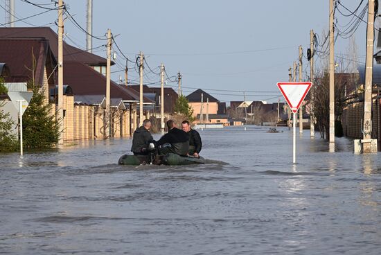 Russia Orenburg Floods