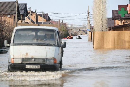 Russia Orenburg Floods