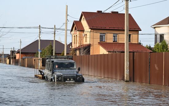 Russia Orenburg Floods
